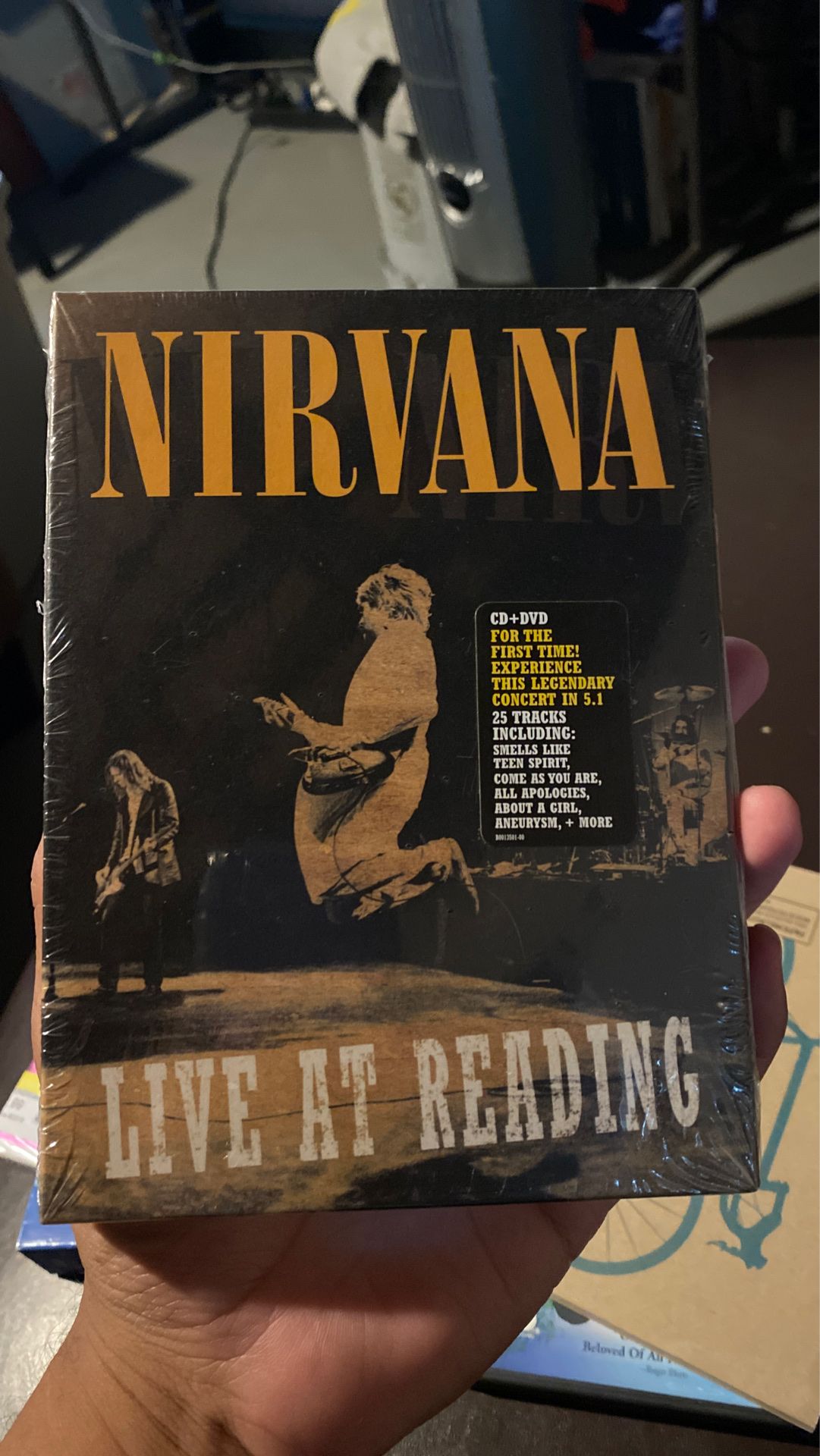 Nirvana cd dvd new sealed