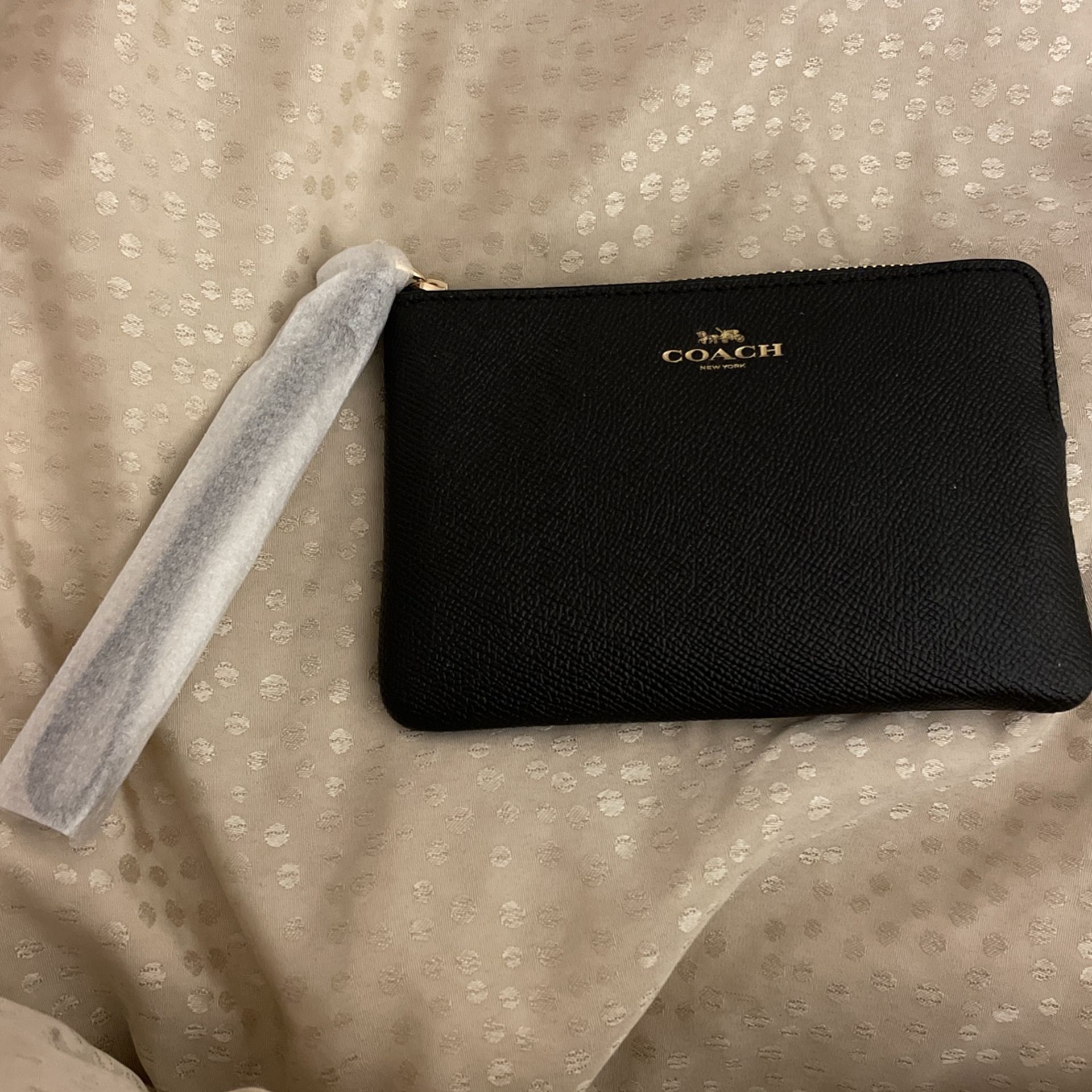 Authentic Coach small wristlet 