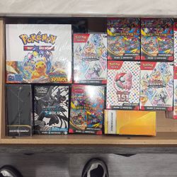 Pokemon Cards sealed ETB & Booster Bundles