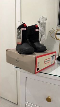 Hunter Bk Wanderer Sherpa Snow Boot Size 1 