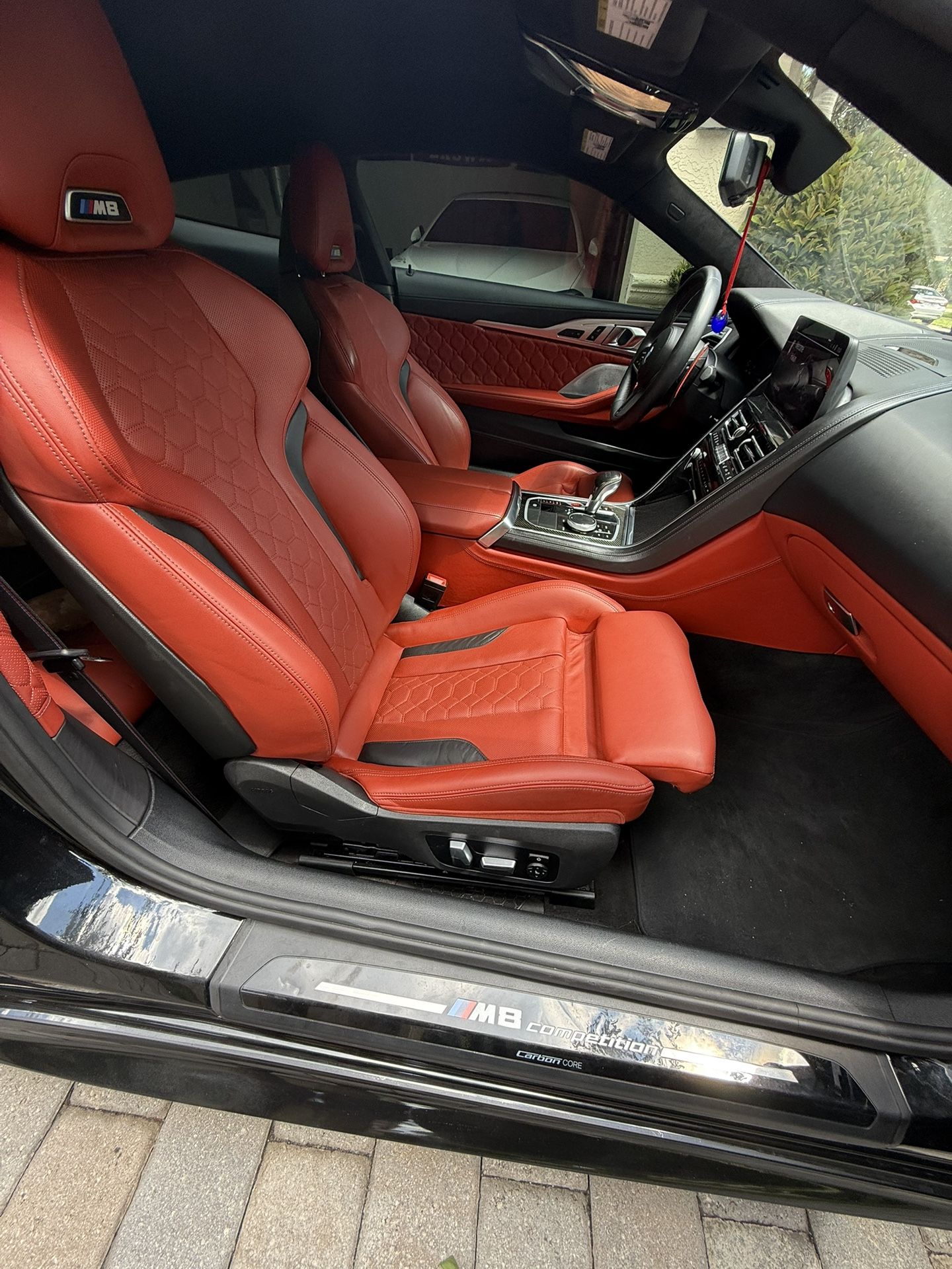 BMW M8 Complete Sakhir Orange Red Interior
