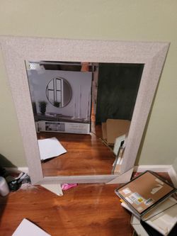 Big Square Wall Mirror