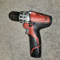 Milwaukee M12 Drill With Battery 