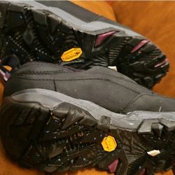 Merrell Women's ColdPack Ice+ Moc Waterproof Hiking boots slip on leather