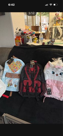 Backpack DISNEY-Spider-Man - Jurassic-Nightmare-Hello Kitty $35 EACH!  18”