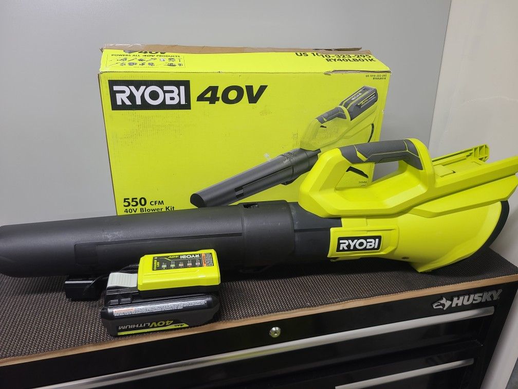 Ryobi 40V Blower W/ Battery