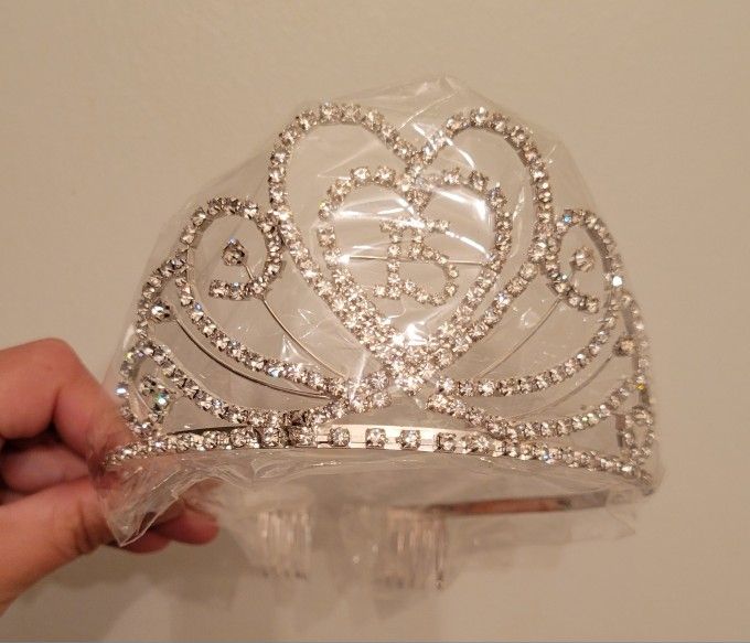 Rhinestone Crystal Quinceañera Tiara