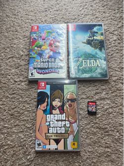 4 Nintendo Switch Game Bundle