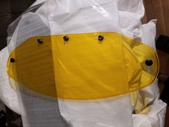 New 5 snap button motorcycle helmet face shield