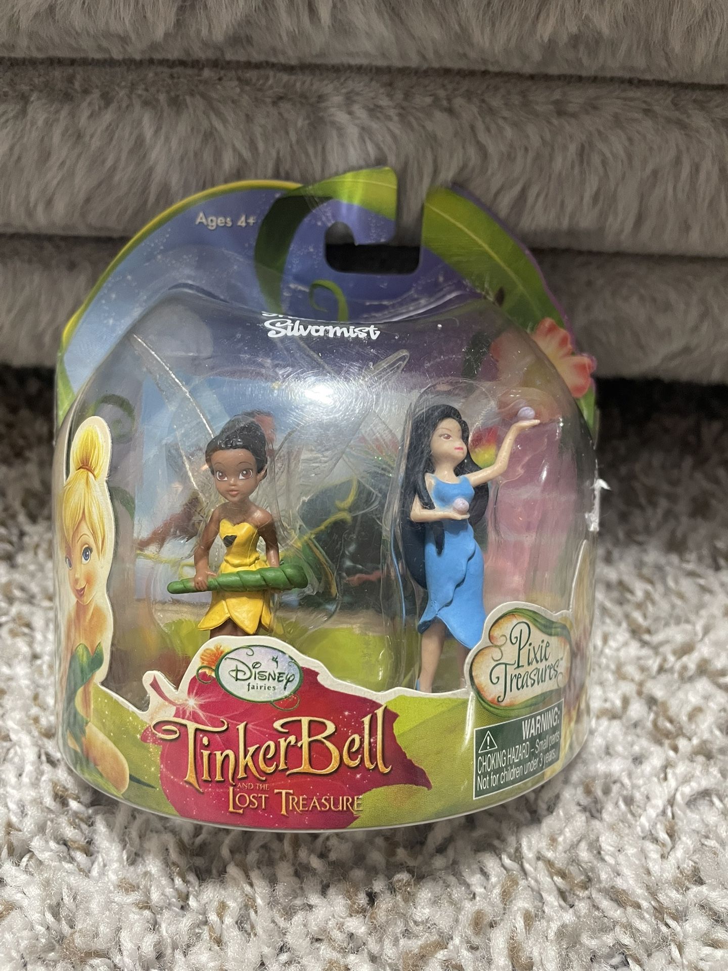 Disney Fairies Iridessa & Silvermist Lost Treasure Figure, 2010 New/Unopened