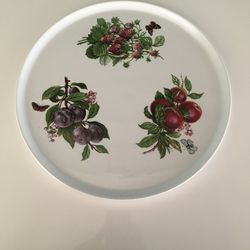 12 1/4” Rochard Limoges France Cake Plate Serving Tray