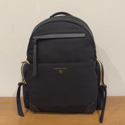 Michael Kors - Prescott Large Backpack - Black/Gold Tone Hardware **Brand New**