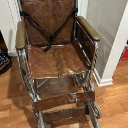 Wheelchair foldable