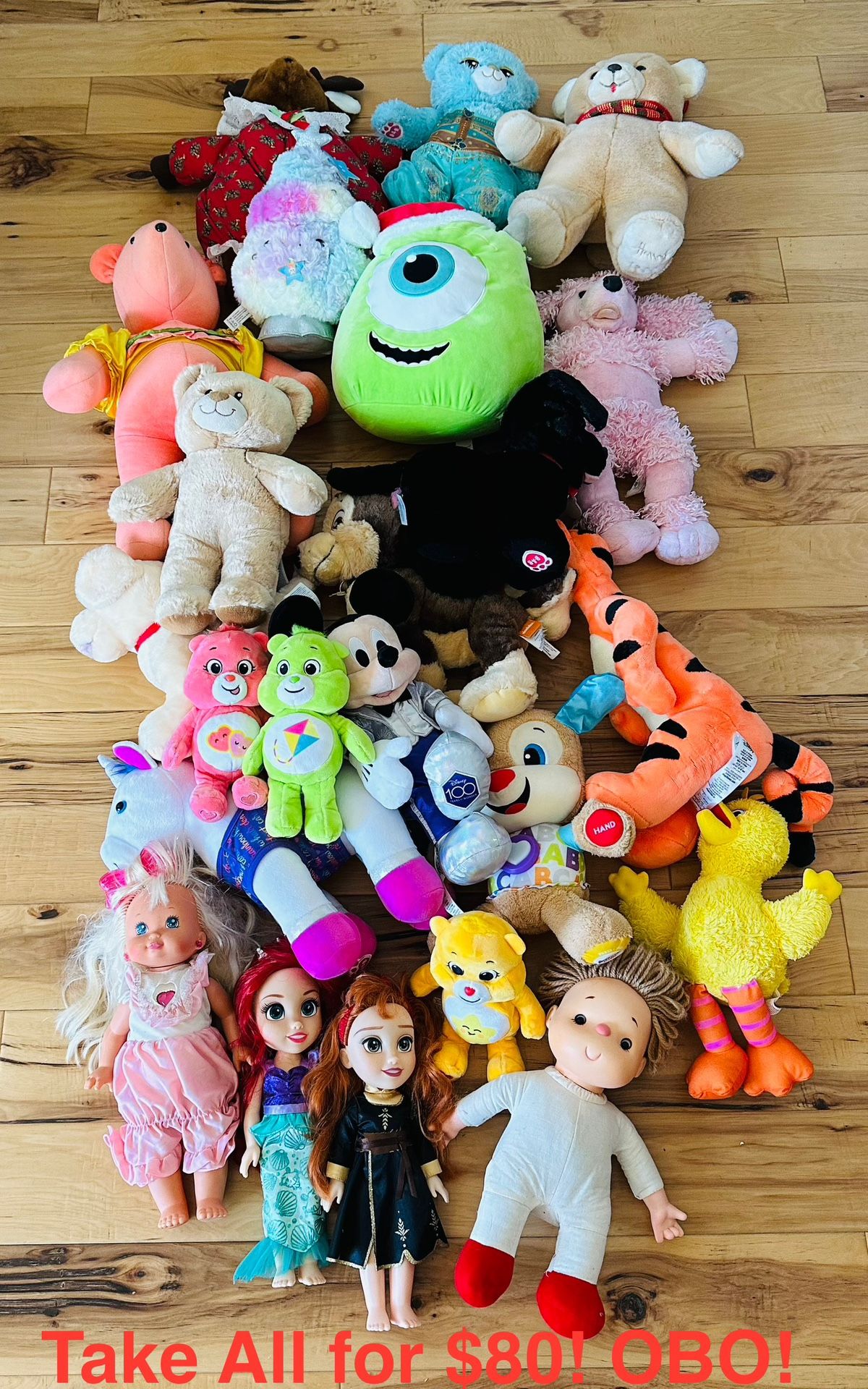 Stuffed Animal Lot 
