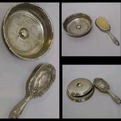 BATHROOM DECOR SET. ( ANTIQUE )