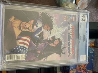 AMERICA #5 (Marvel 2017), CGC 9.8, Kate Bishop Chavez, Lucky, HTF, Key Low Print