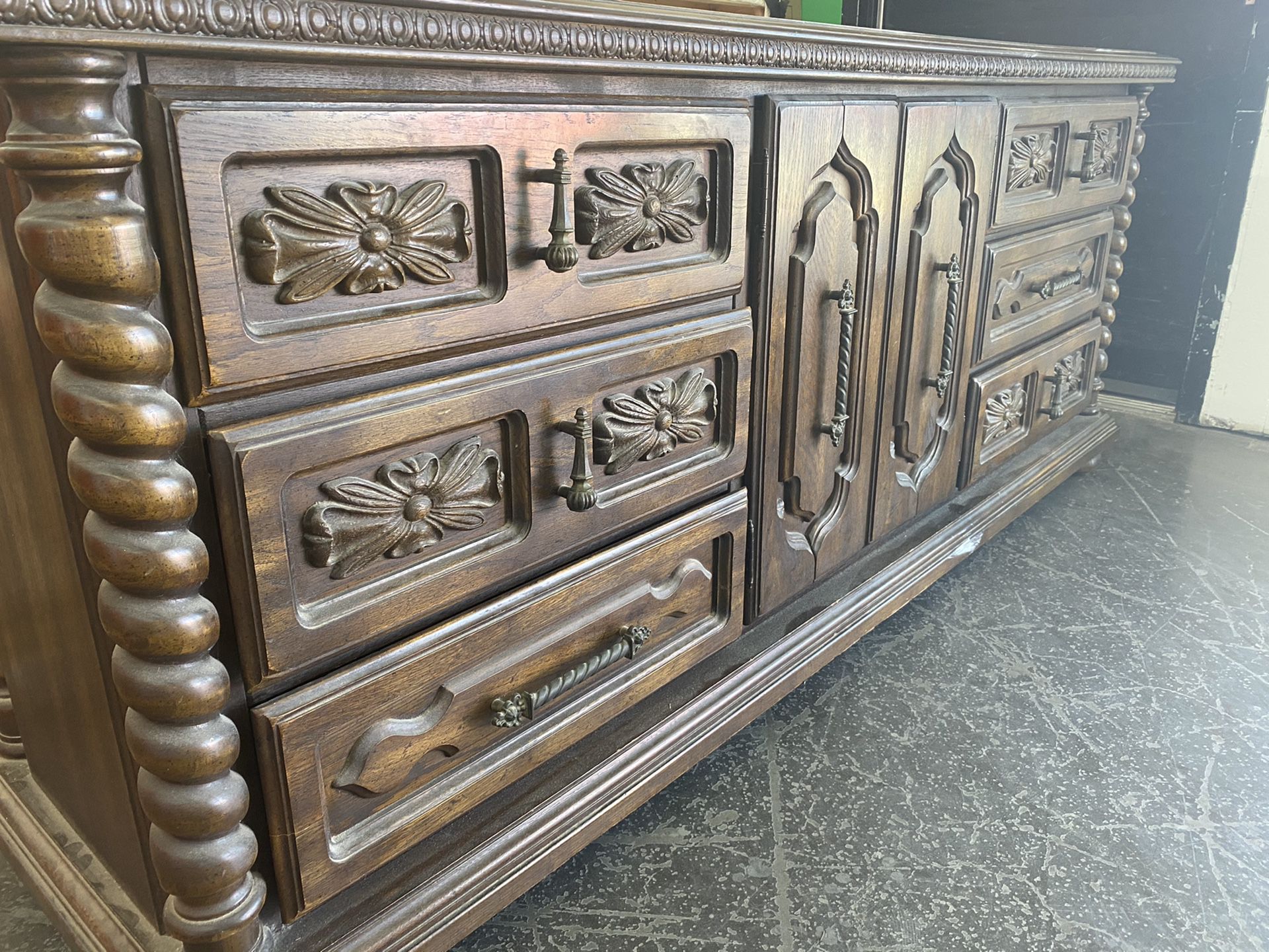 Solid Wood Dresser - One Of A Kind