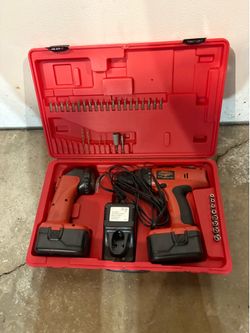 Handy Toughtest 14.4V Cordless Drill & Flashlight Combo Kit