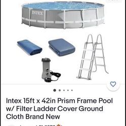 Pool Intexx15x42ft