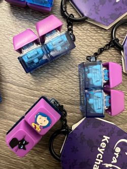 13 Clicker Keychains Coraline Invader Zim GIR SpongeBob NEW Spirit Halloween