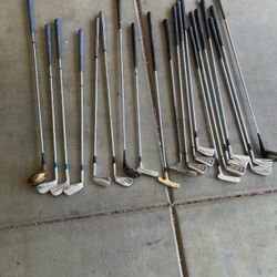  Vintage Golf Clubs