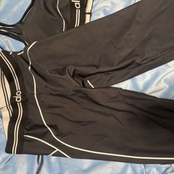 Black Alo Leggings Set