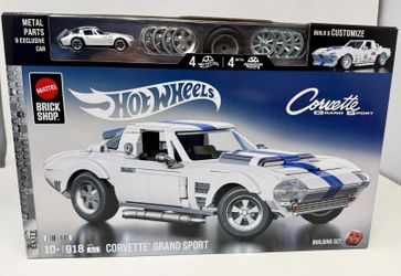 Hot Wheels Corvette Grand Sport Brick Shop Exclusive Mattel Diecast Car Rare
