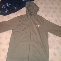 Green True Religion Jacket