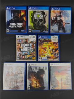 PlayStation Disc Games