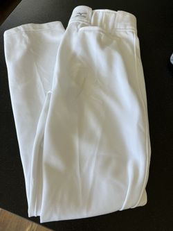 Mizuno White Baseball Pants Adult Medium