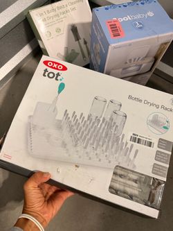 Baby bottle drying rack