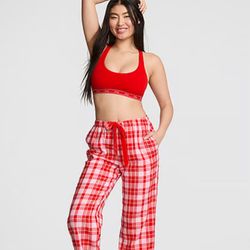 Brand New Pink Christmas Pajama Pants