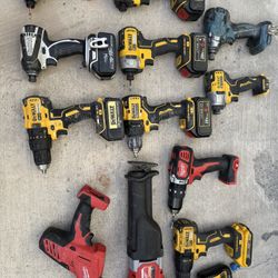 Tools Dewalt , Makita & Milwaukee 