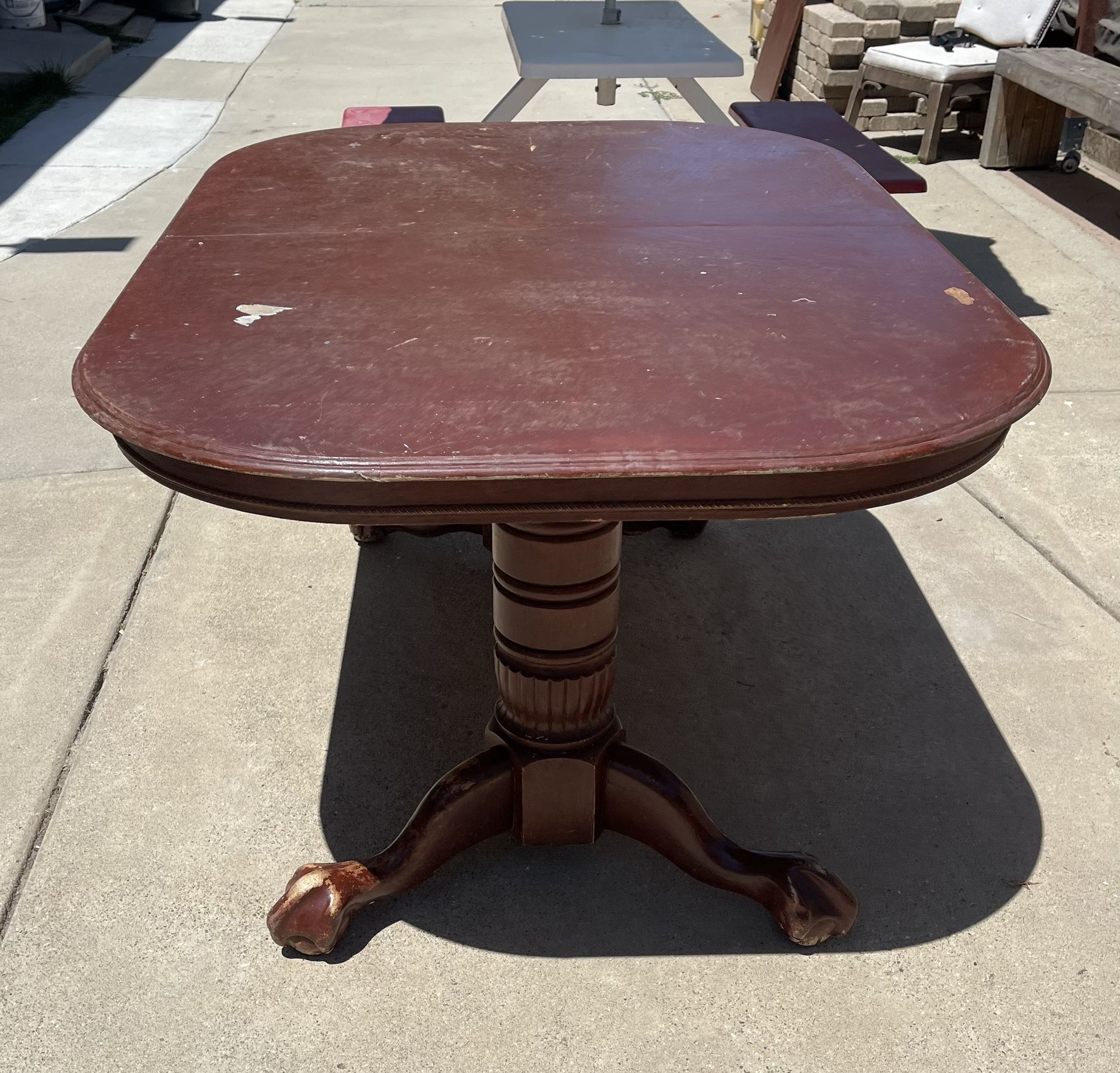 Wood Dining Table (comedor)