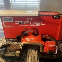 Milwaukee M18 FUEL 18 V Lithium Ion Brushless Cordless Deep Cut Band Saw TOOL ONLY