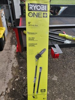 Ryobi 8" 18v Pole saw