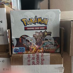 Pokemon Obsidian Flames Booster Box Sealed