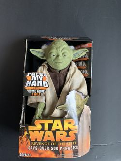 Star Wars Call Upon Yoda Interactive Storytelling Jedi Master (Never Opened) 2005 