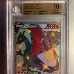 Charizard V Shiny BGS 10