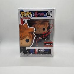 Ichigo Funko Pop Signed By Johnny Yong Bosch