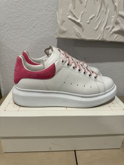 Pink/White Alexander McQueen Sneakers