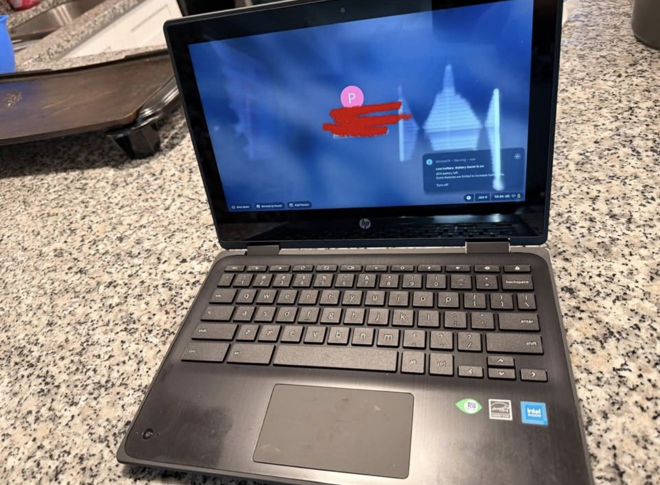 HP Fortis x360 11 G3 J Chromebook 11.6