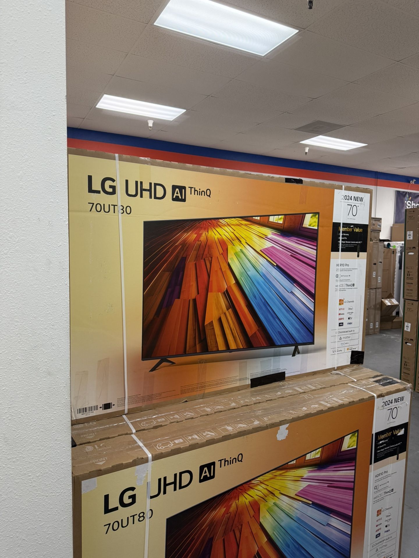 LG 70” UT8000 4K SMART TV