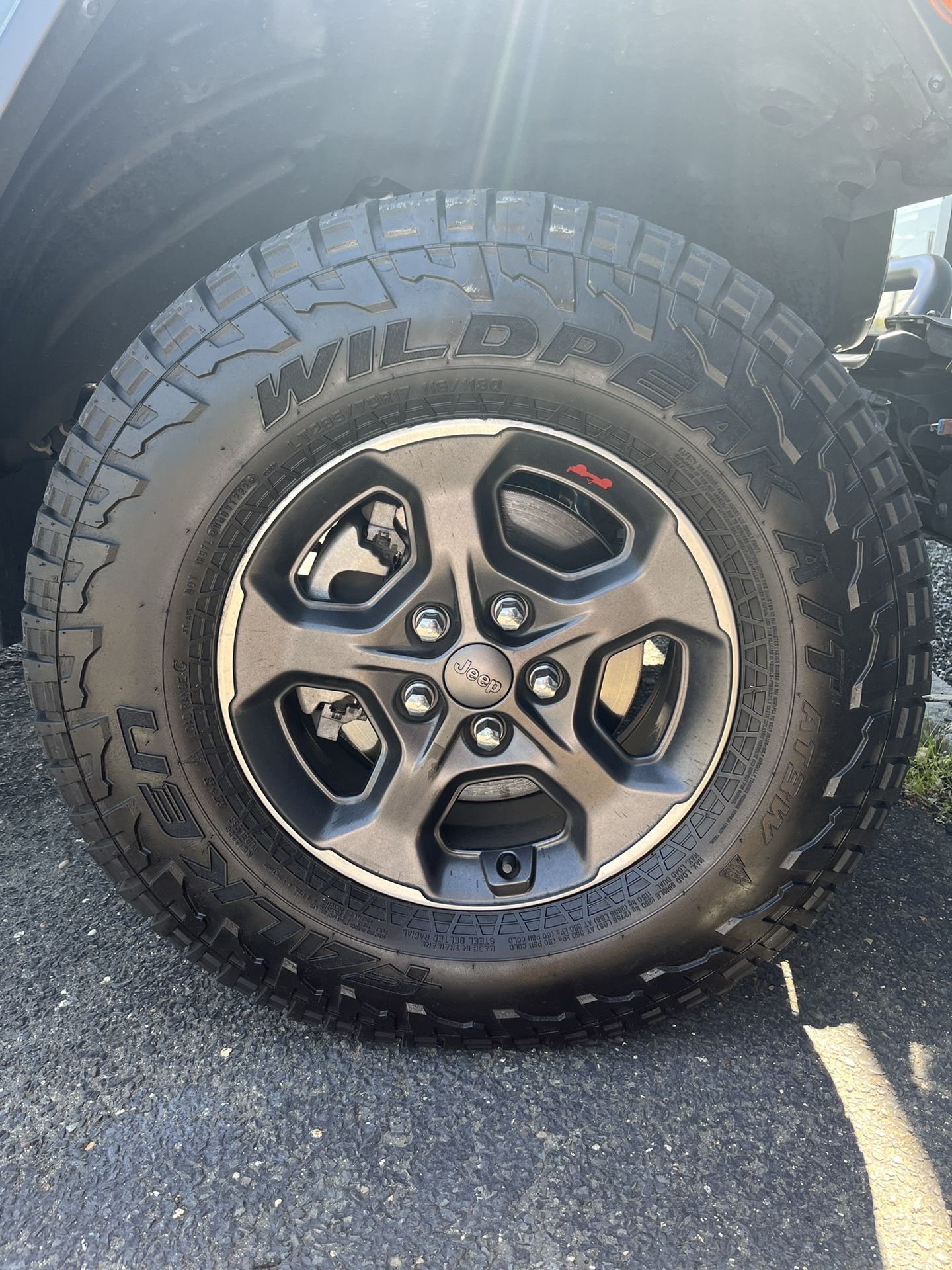 Rims + Tires From Jeep JT 