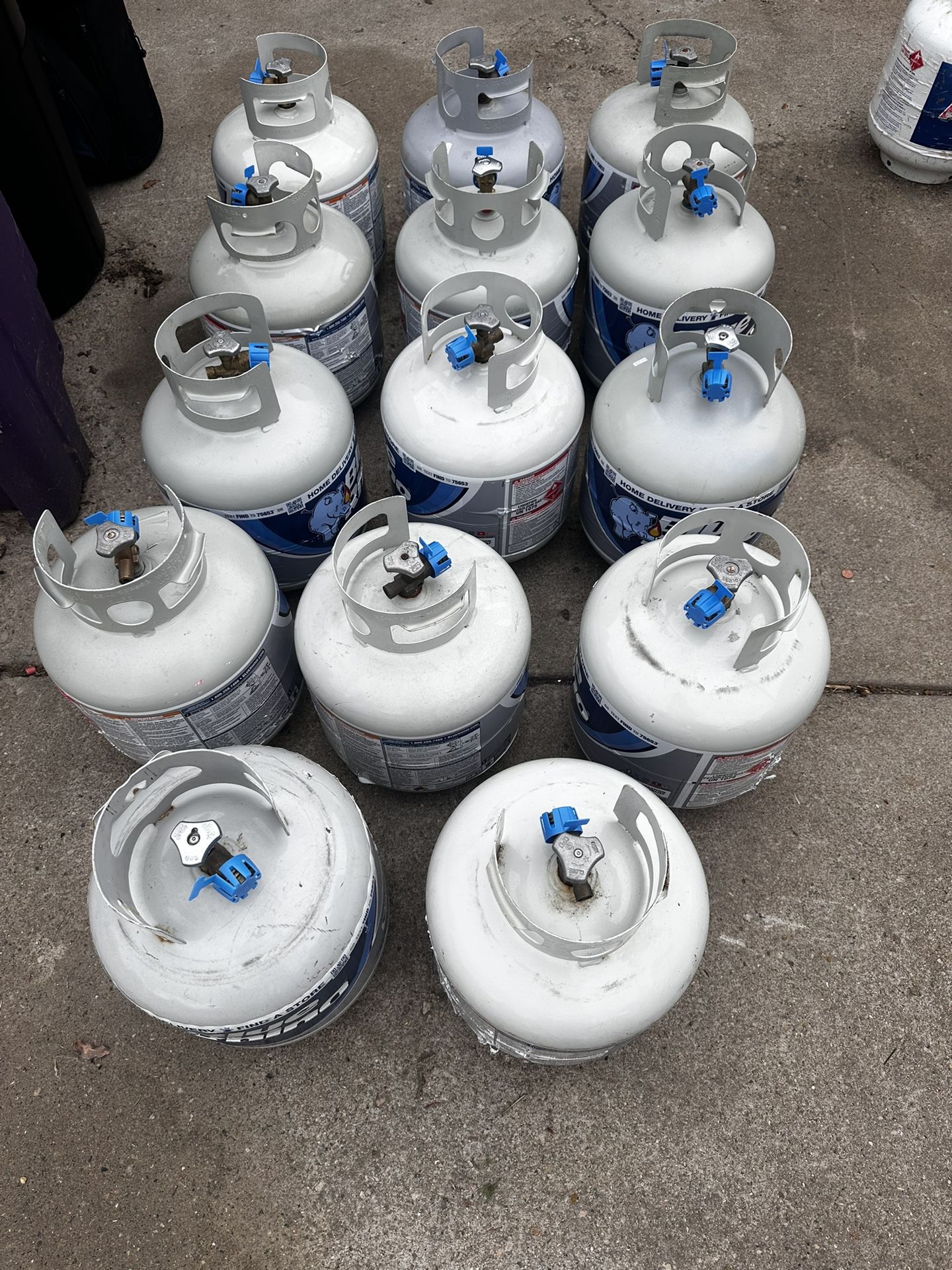 Blue  Rhino Propane Tanks 