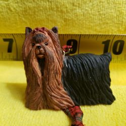 Kurt Adler Yorkshire Terrier Yorkie Dog Christmas Ornament