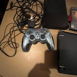 Ps2 Slim W Games And Control  Plus Memory Card 