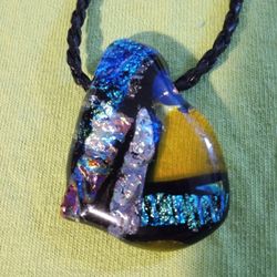 Dichoric Glass Pendant 12