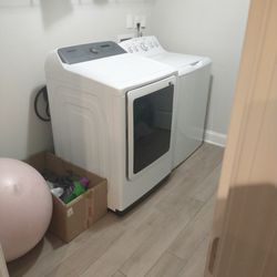 Samsung Smart Dryer And GE Washer