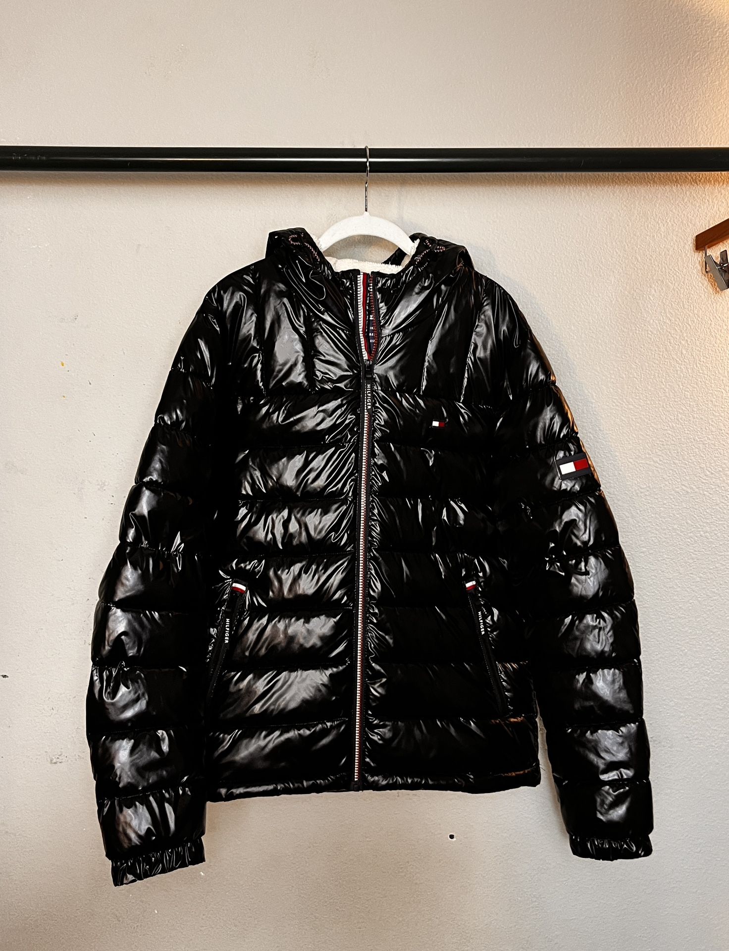 Tommy Hilfiger black puffer jacket